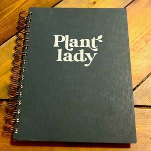 NWT- “PLANT LADY” notebook/journal. Hand made. ! Don’t forget to bundle & save♥️